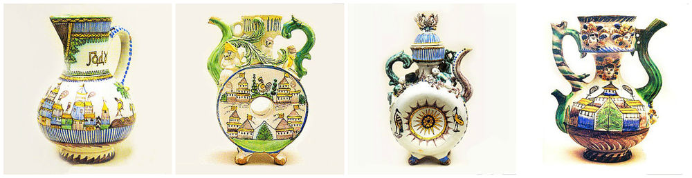 Делаем на длинных перчатках декор под гжель гжель,одежда,рукоделие,своими руками