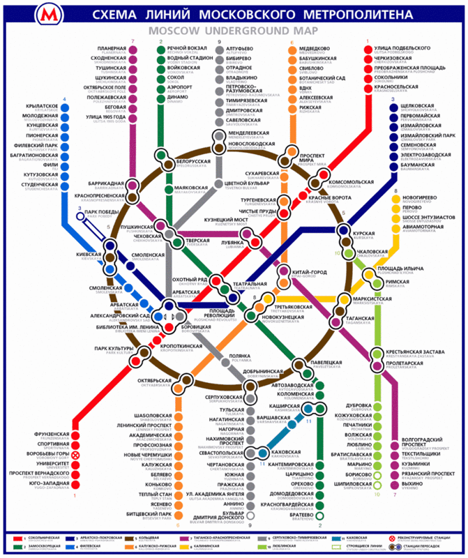  Схема за 2002 год, когда станция "Воробьёвы горы" должна будет вновь открыта после затянувшейся реконструкции с 1983 года карта, метро, схема