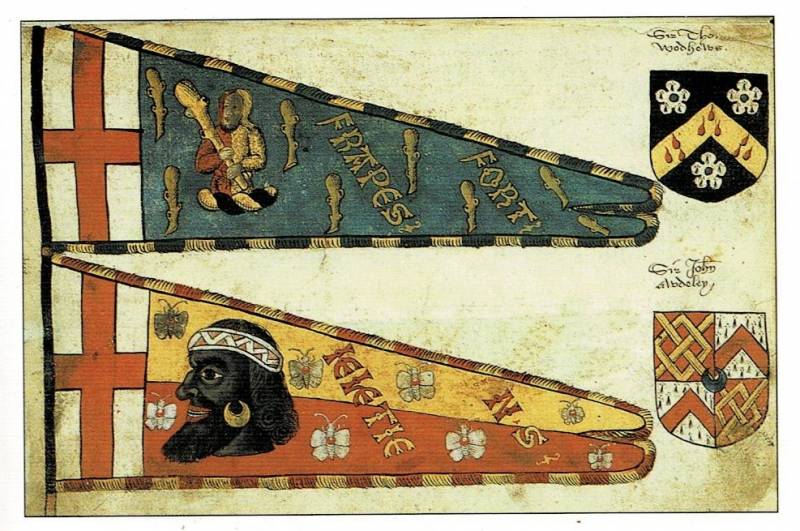 Геральдические флаги, эмблемы и ливреи история