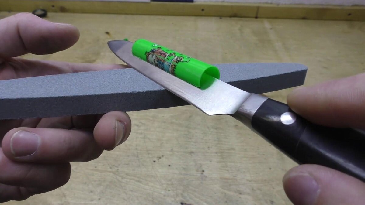 Простой способ заточки ножа до бритвенной остроты при помощи фломастера мастер-класс,полезные советы