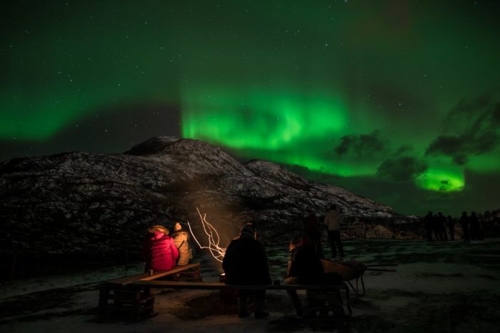 В период полярных ночей жители и гости острова могут наблюдать северное сияние / Фото: ukrainianwall.com