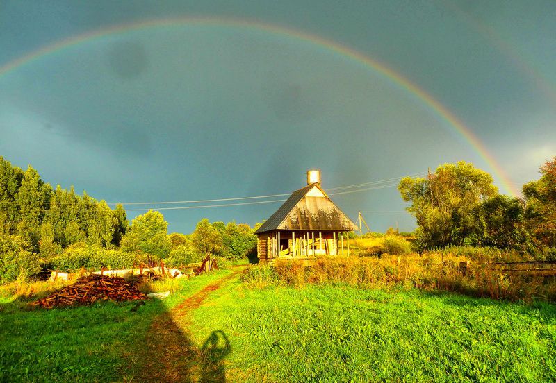 Москва, деревня, фоторепортаж, Россия