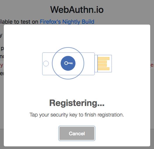 WebAuthn: пароли отменяются webauthn