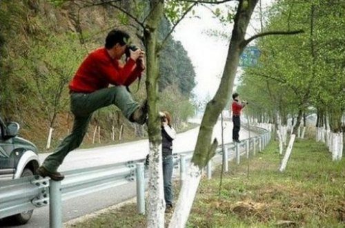 Фотографы за работой