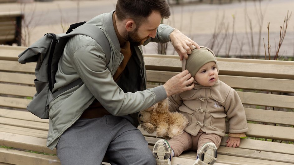 Папа с ребенком