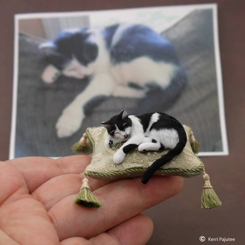 Как живые: Невероятные миниатюрные скульптуры Керри Паюти