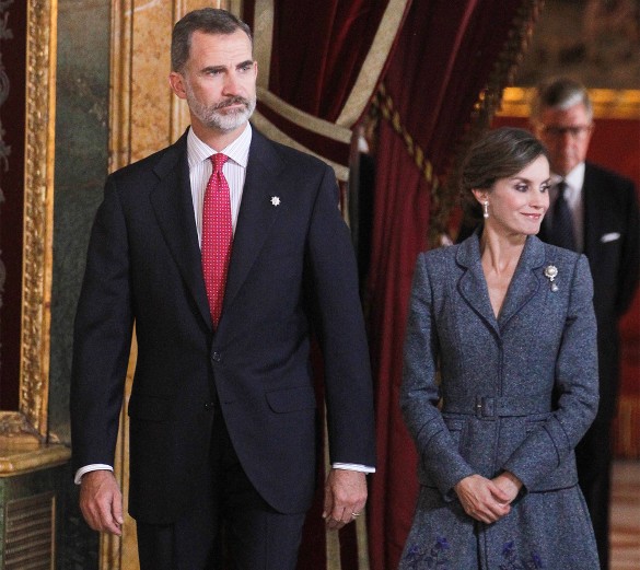 Король Филипп VI и королева-консорт Летисия. Фото: GLOBAL LOOK press