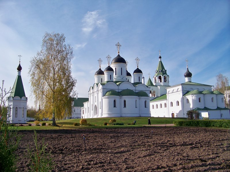 Спасо-Преображенский монастырь - основан в 11 веке Города России, Илья Муромец, Муром, красивые места, пейзажи, путешествия, россия