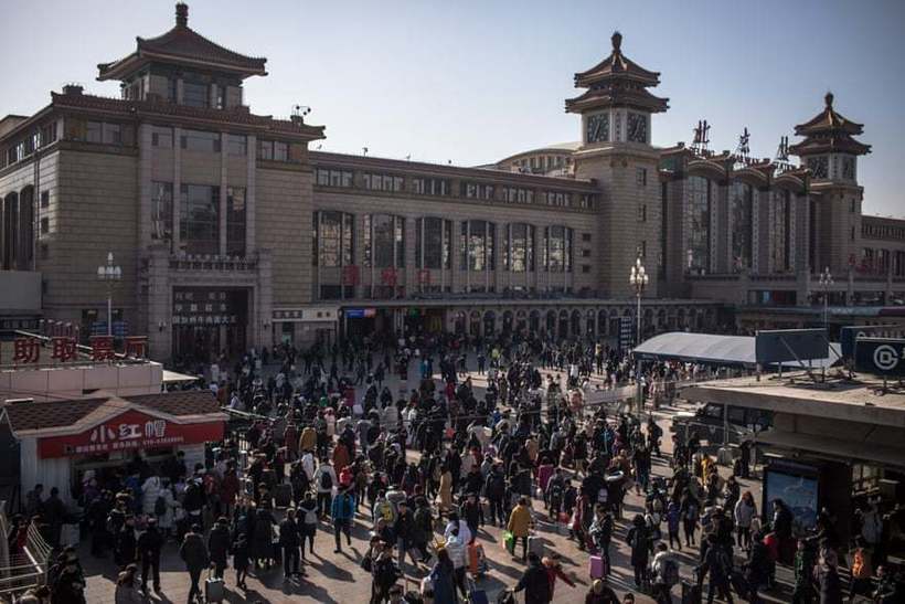 Великое перемещение людей: как китайцы едут на Новый год Великое перемещение людей: как китайцы едут на Новый год интересное