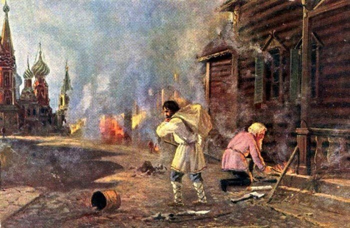 Как вели борьбу с пожарами на Руси