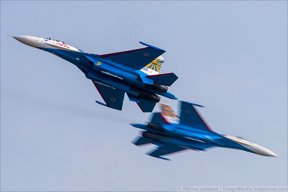 Русские витязи и Стрижи на China Airshow 2016