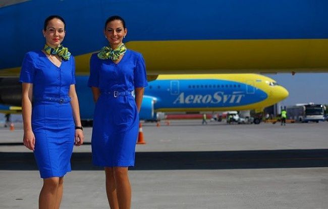 Стюардесса, самолет, форма