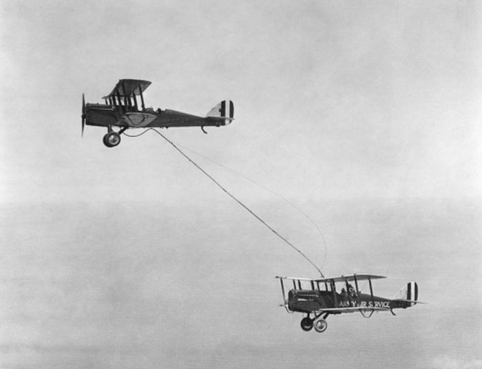 Первая дозаправка в воздухе, 27 июня 1923 года, США было, история, фото