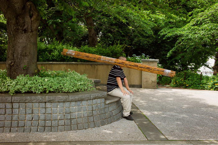 Уличная фотография Shin Noguchi. Очень интересные и остроумные фотографии Японии 