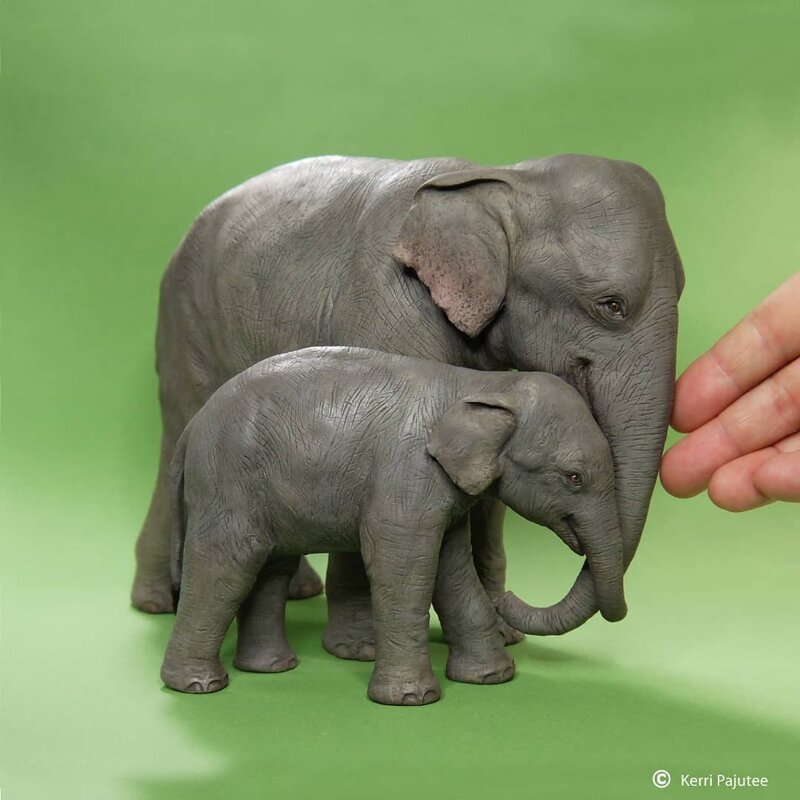 Как живые: Невероятные миниатюрные скульптуры Керри Паюти