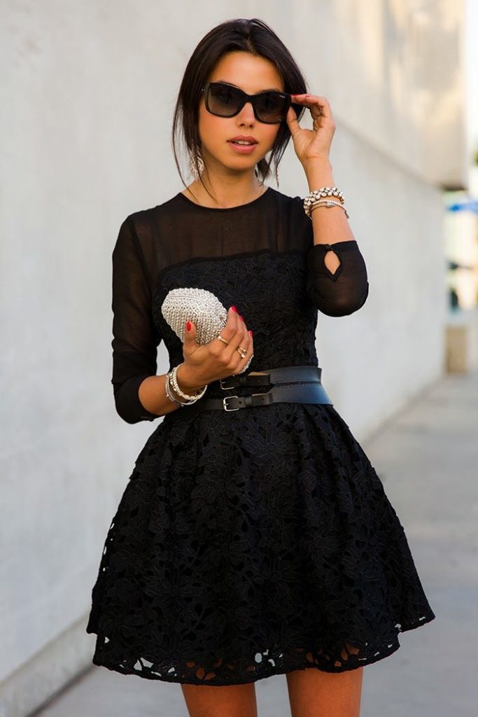 Лучшие модели черных платьев женские хобби,своими руками,черное платье,шитье