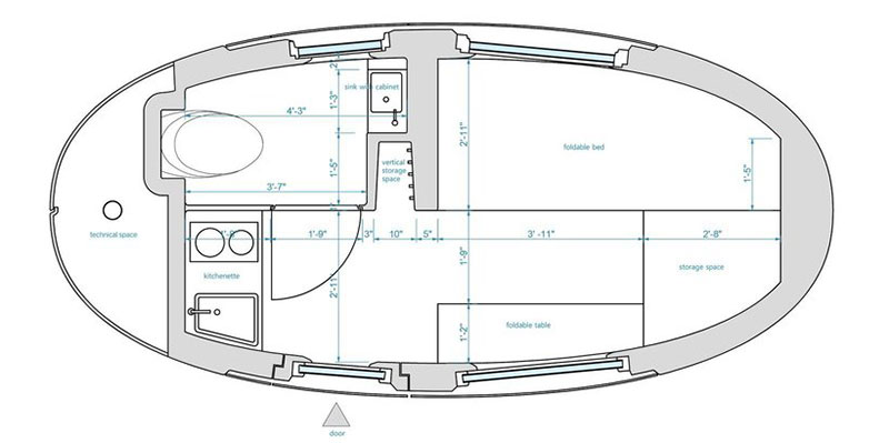 Дом Экокапсула, в котором можно жить и не зависеть от цивилизации