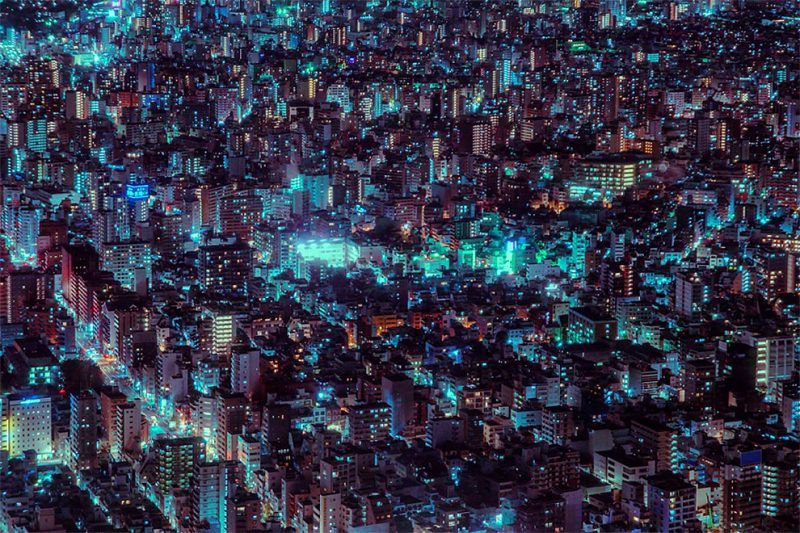 Город огней: 15 потрясающих снимков ночного Токио с высоты небоскребов Токио, Японии, мегаполиса, фотографии, ночью, Давиде, которое, зрелище, здания, снимков, потрясающую, Сассо, время, Фотограф, неоновых, наступлением, огней, высоты, россыпью, считаются