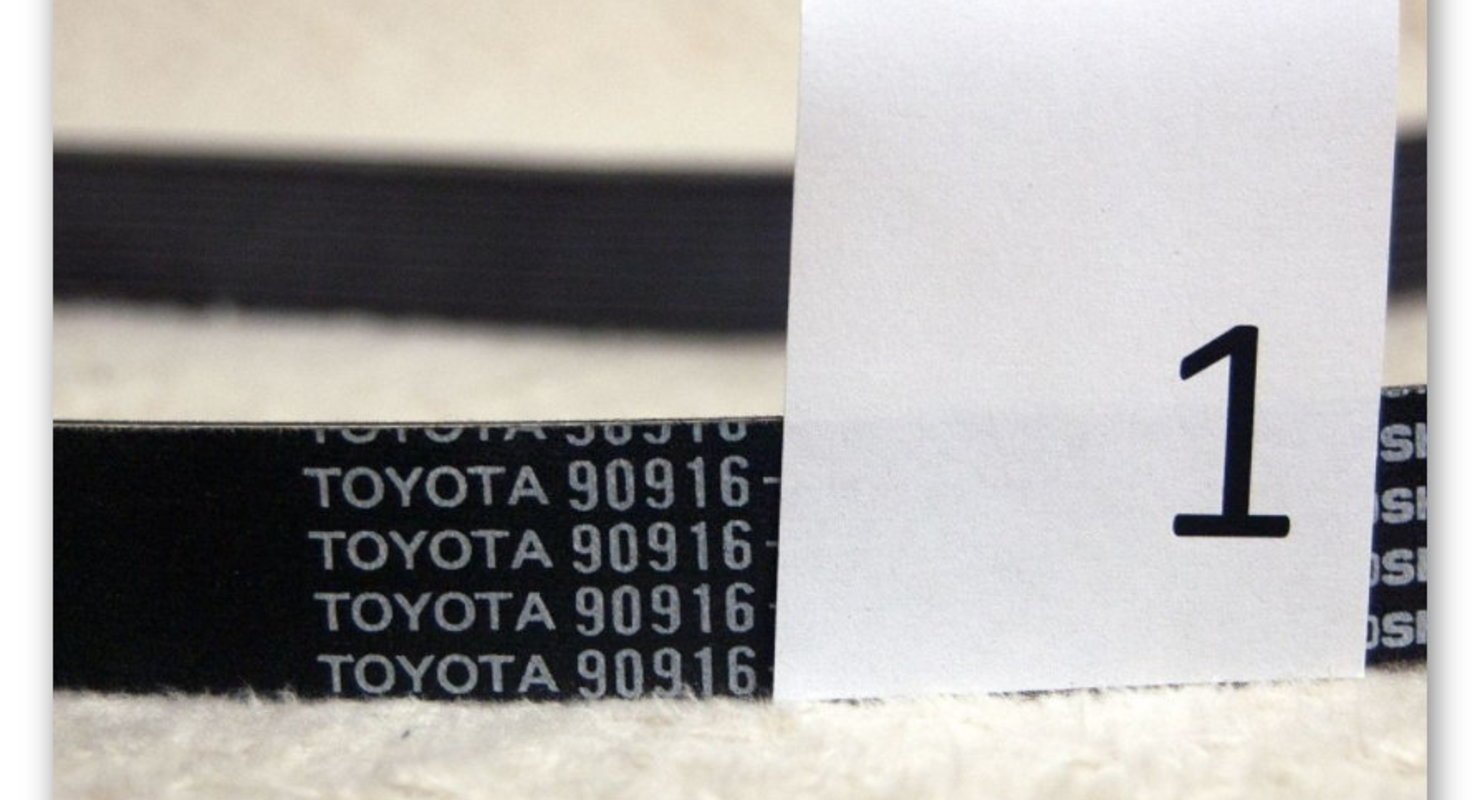 Испытываем оригинальные и поддельные приводные ремни