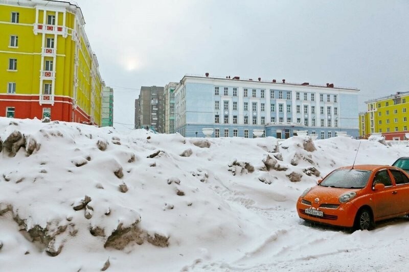 Норильск, май 2018 года