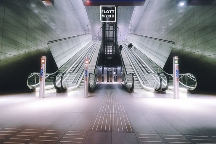Абсолютно новая линия метро Север-Юг Амстердама 