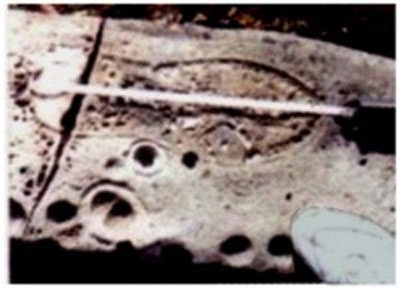 shoeprint-in-granite