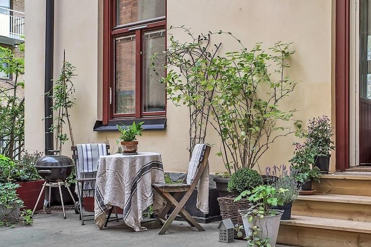 Квартира 42 кв.м. с чудесной террасой Квартира 42 кв.м. с чудесной террасой дизайн,квартира