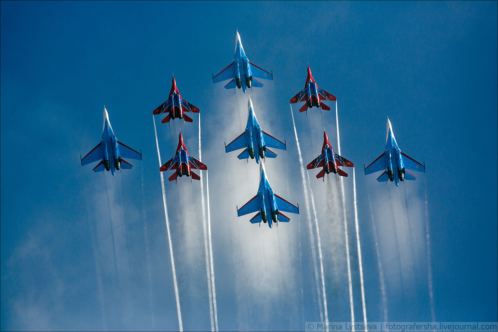 Русские витязи и Стрижи на China Airshow 2016