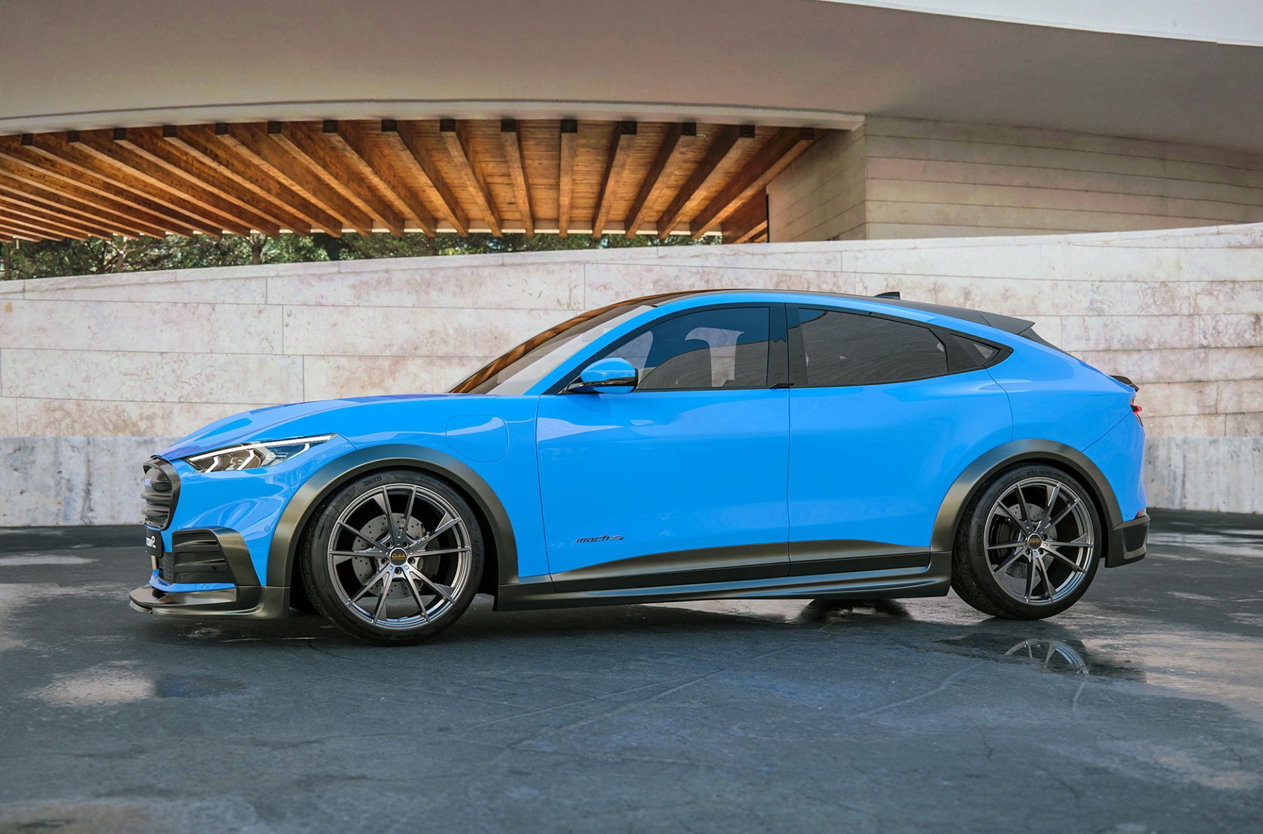 Для электрокара Ford Mustang Mach-E разработали первый тюнинг-кит Для электрокара Ford Mustang Mach-E разработали первый тюнинг-кит Новости
