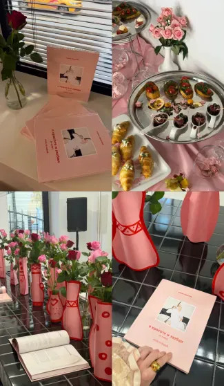 Виктория Дайнеко, Мария Миногарова, Елизавета Базыкина и жена владельца ИД 