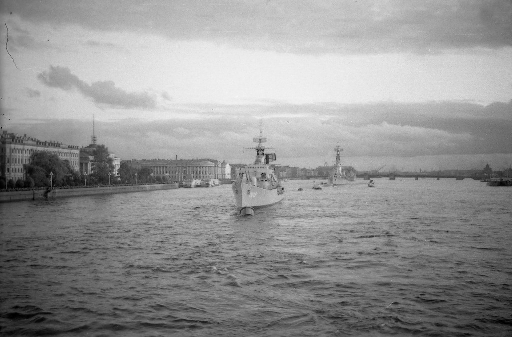 Голландские корабли в Ленинграде, июль 1956