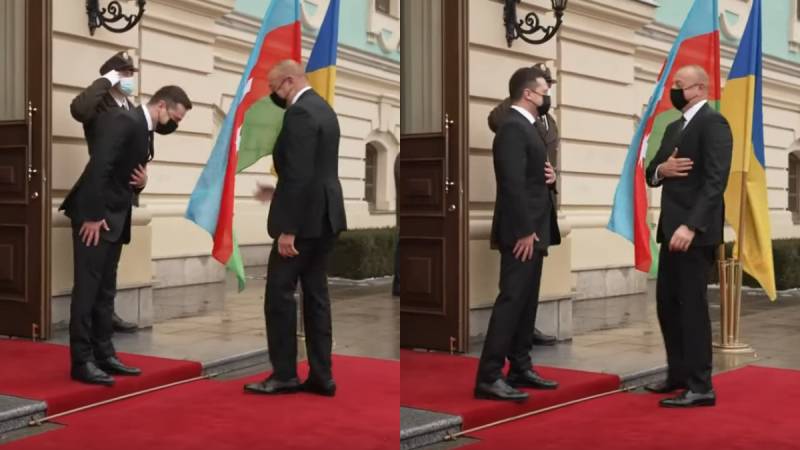 «Независимость по-украински»: поклон Зеленского перед Алиевым вызвал бурную реакцию в Сети