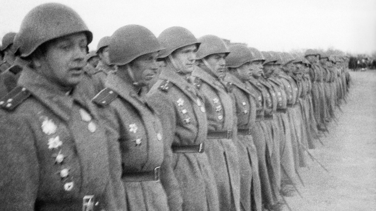 Военный союз японии. Советские солдаты в Японии 1945.