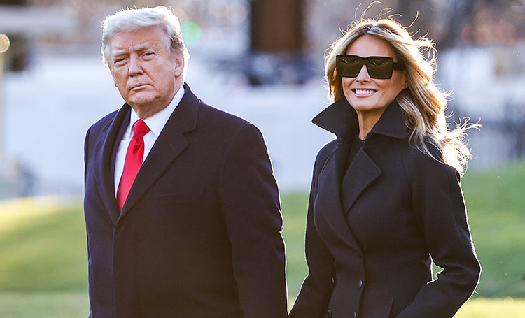 Каникулы в тепле: Дональд и Мелания Трамп покинули Белый дом и отправились во Флориду