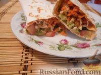Фото к рецепту: Вкуснейшая шаурма