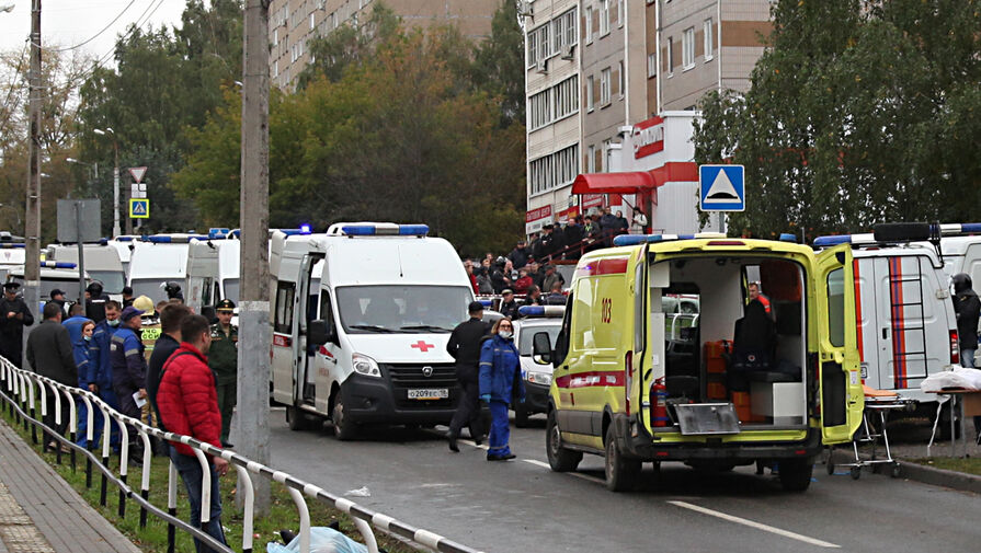 В МЧС РФ заявили, что спецборт с ранеными в ижевской школе вылетел в Москву