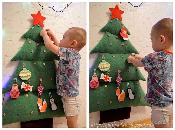 Пусть в этот Новый Год ваш малыш сам нарядит ёлку!