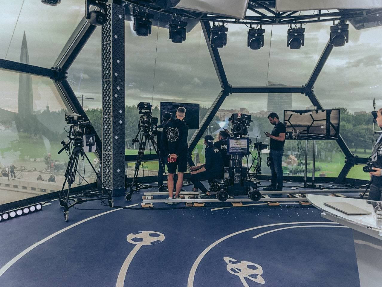 «Звездные войны»: как выглядит изнутри студия «Матч ТВ» в Петербурге