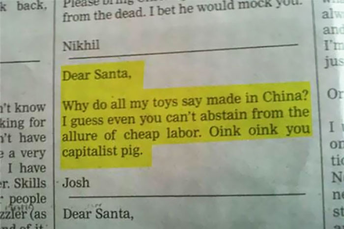 Dear Santa