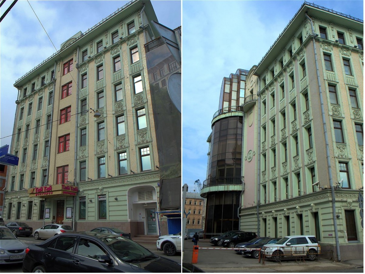Причудливый декор московских домов в стиле модерн, ч.10