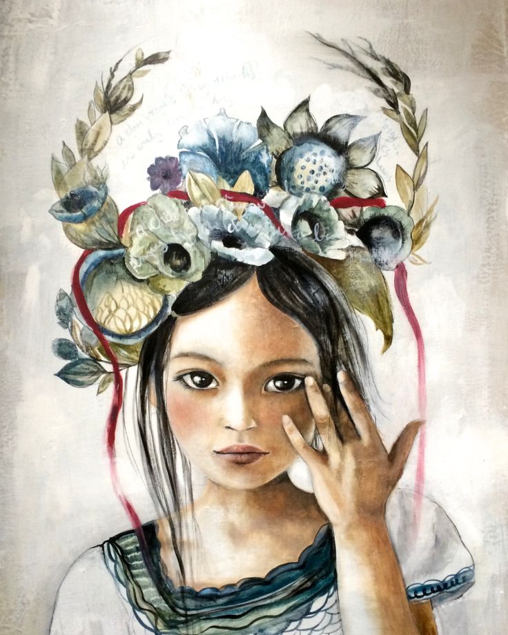 Original art work Blanche by claudiatremblay on Etsy
