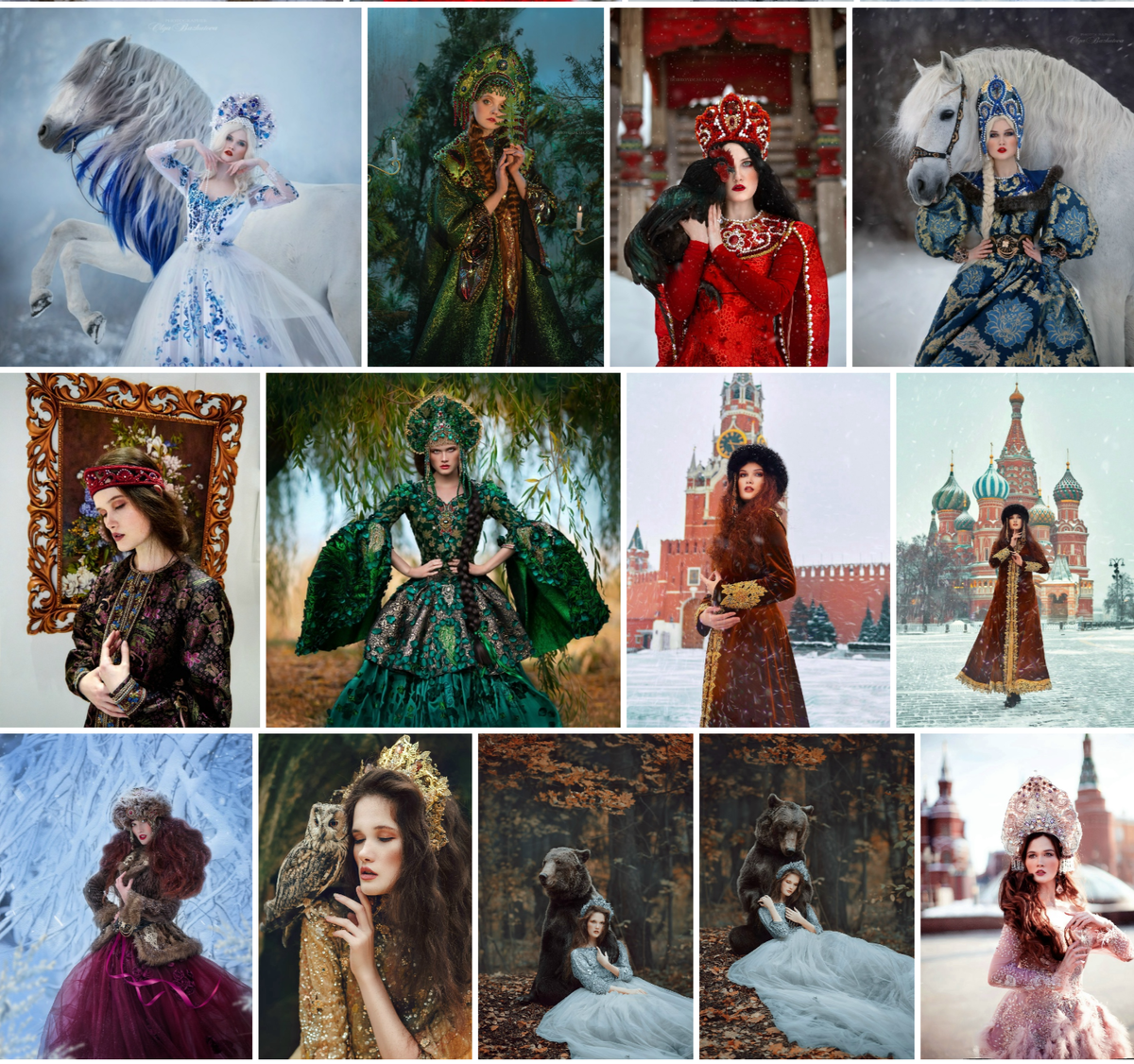 Это не искусственный интеллект, а вполне реальный наряды дизайнера Елены Резановой!