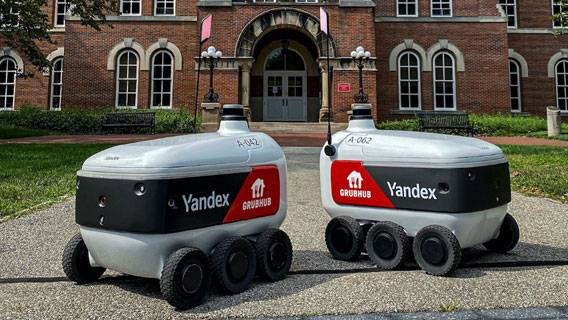 Grubhub прекратила сотрудничество с Яндексом по доставке товаров с помощью автономных роботов ИноСМИ