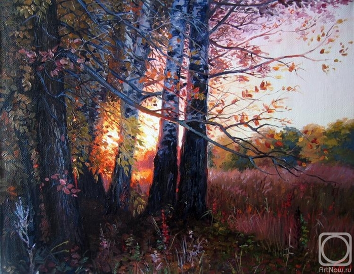 ХУДОЖНИК РОДИОНОВ ИГОРЬ.| ПЕРВЫЙ СНЕГ В ОКТЯБРЕ ВНОВЬ МНЕ ДУШУ ВСТРЕВОЖИЛ...