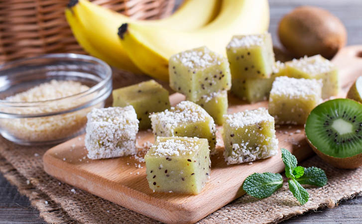 Рецепт домашнего мармелада из бананов или киви. Сладкий без грамма сахара и легко заменяет конфеты десерты