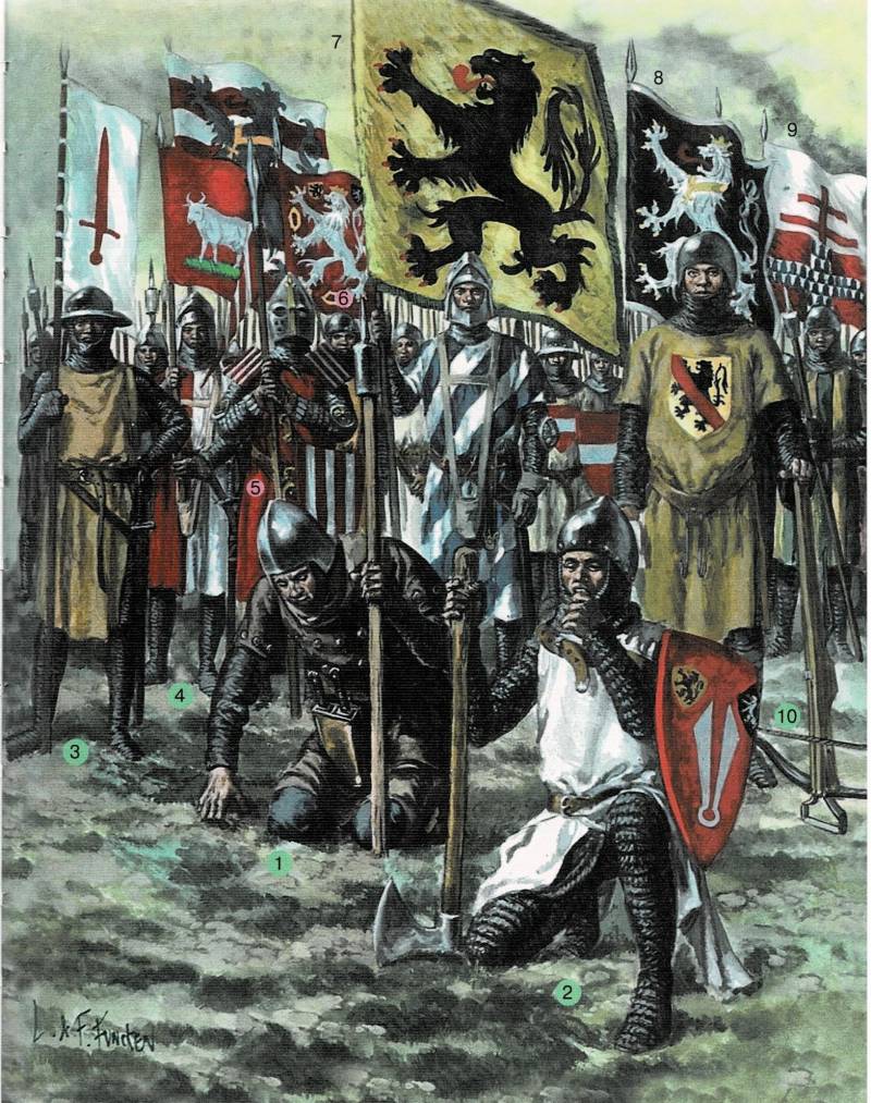 Геральдические флаги, эмблемы и ливреи история