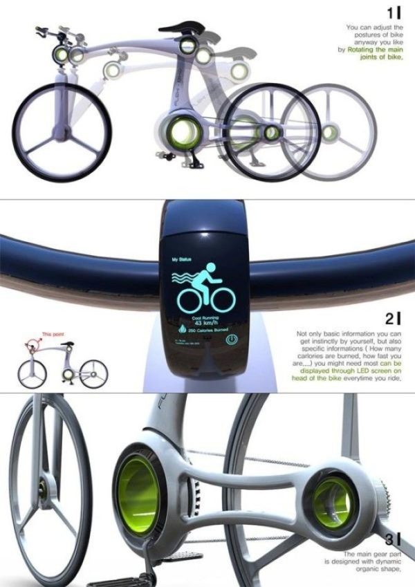 Технологии будущего, новейший велосипед