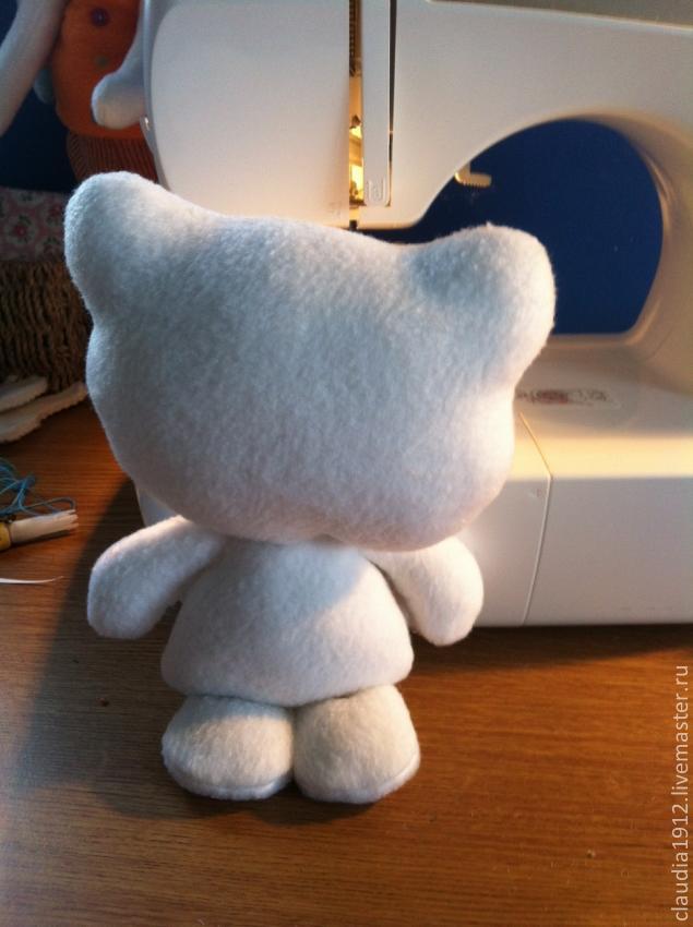Создание мягкой игрушки - Hello Kitty ангел Создание мягкой игрушки - Hello Kitty ангел игрушки