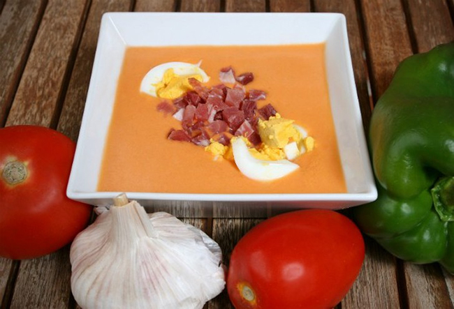 Холодный испанский суп Salmorejo