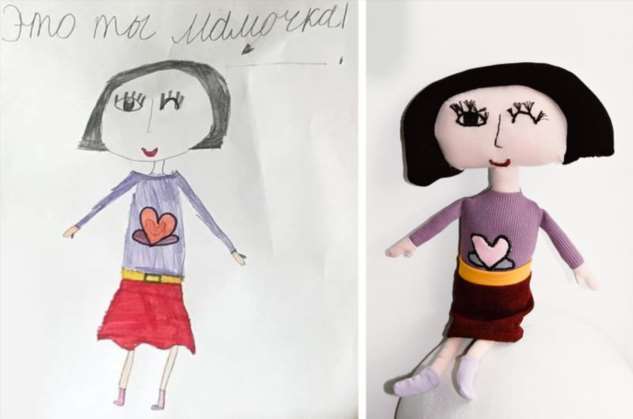 Девушка создает игрушки по детским рисункам. А попутно дарит веру в волшебство даже неисправимым скептикам